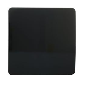 ART-BLKBK  1 Gang Blanking Plate Gloss Black